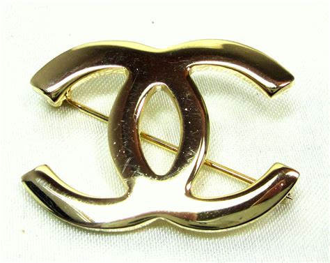 chanel cc brooch replica|Chanel brooches etsy.